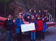 Lucky Dip with lottery grant cheque